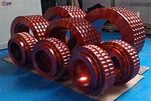 Dimpled Roller Shell for Ball Press Machine