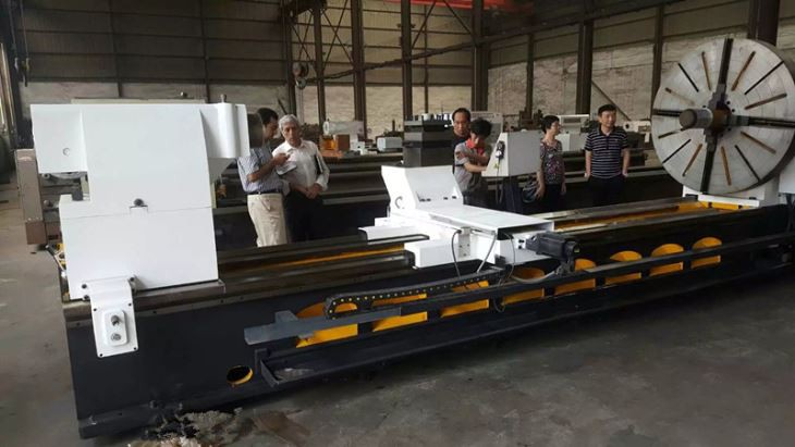 CNC Horizontal Lathe Machine CW61160 - 3 Meters Long